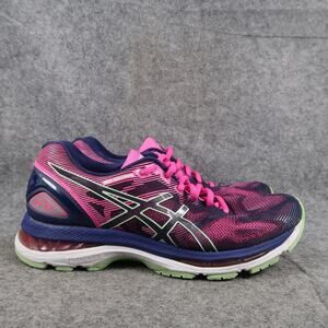 Asics Shoes Womens 8 Athletic Trainer Gel Nimbus Running Sneaker Active Sport